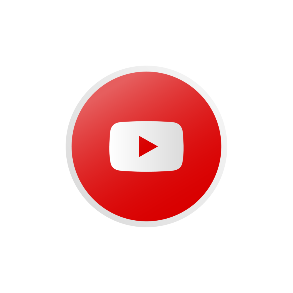 YouTube app used for watching videos and tutorials