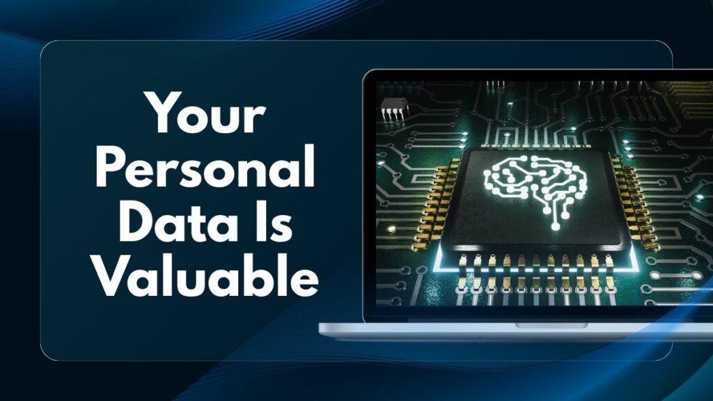 Illustration showing why personal data security matters online