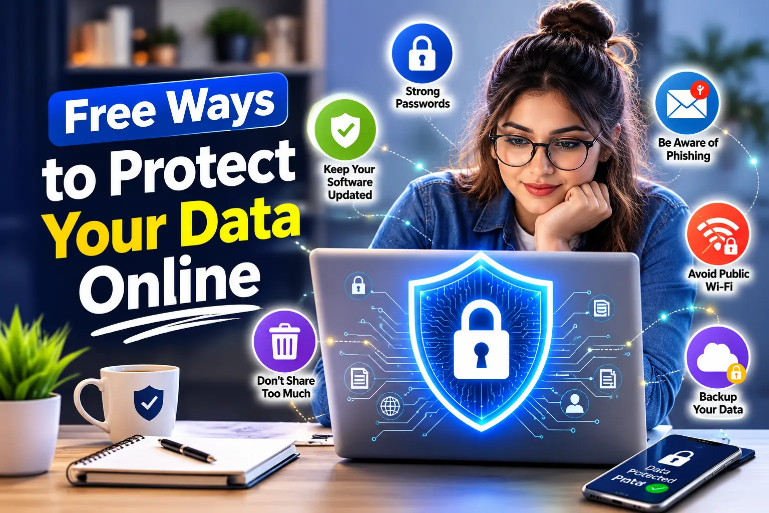 Read more about the article Free Ways to Protect Your Data Online