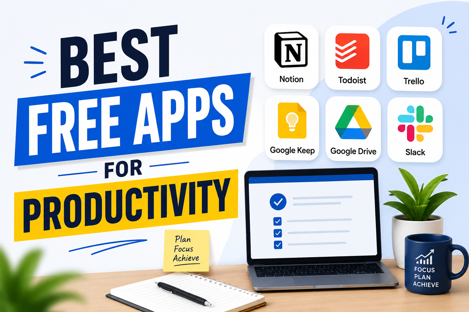 Read more about the article Best Free Apps for Productivity