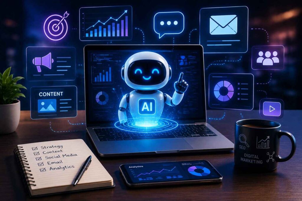 The Complete Beginner's Guide to Using AI for Digital Marketing in 2026