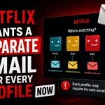 Netflix Wants a Separate Email for Every Profile Now