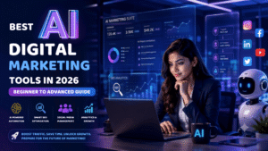 Read more about the article The Complete Beginner’s Guide to Using AI for Digital Marketing in 2026